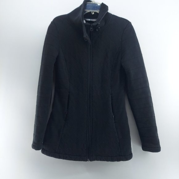 The North Face Black Quilted Caroluna Jacket XS - Picture 2 of 12